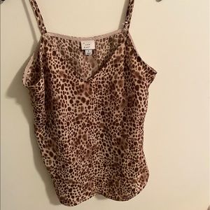 target animal print tank top